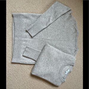 White + Warren cashmere crew neck sweaters.